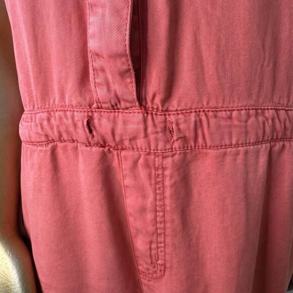 C&C California Women’s Small 100% Lyocell Coral Romper Shorts - Picture 5 of 5